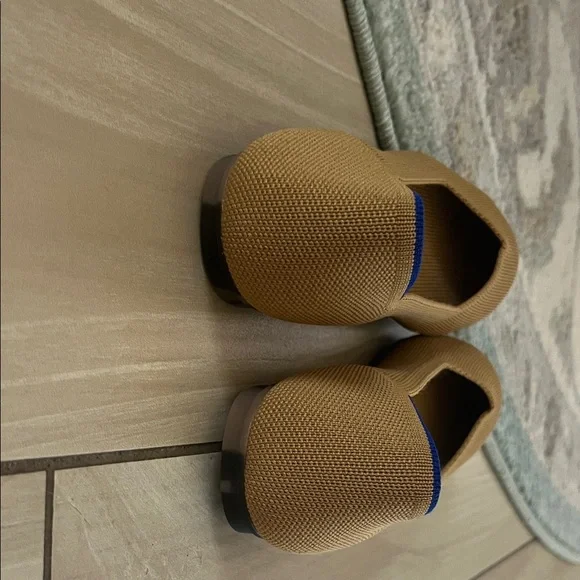 Rothy's Tan and Blue Flats - Picture 9 of 12